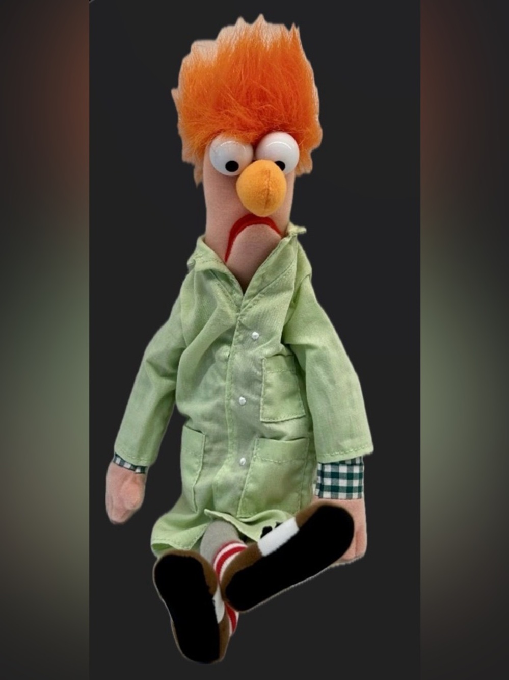 THE MUPPETS - BEAKER PLUSH - NWT